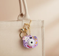 Christmas & New Year Combo Offer – Mini Cartoon Camera Projector Keychain for gift (Set of 2)